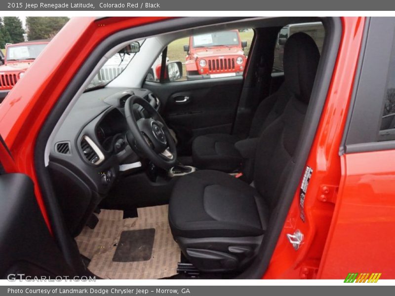 Colorado Red / Black 2015 Jeep Renegade Latitude