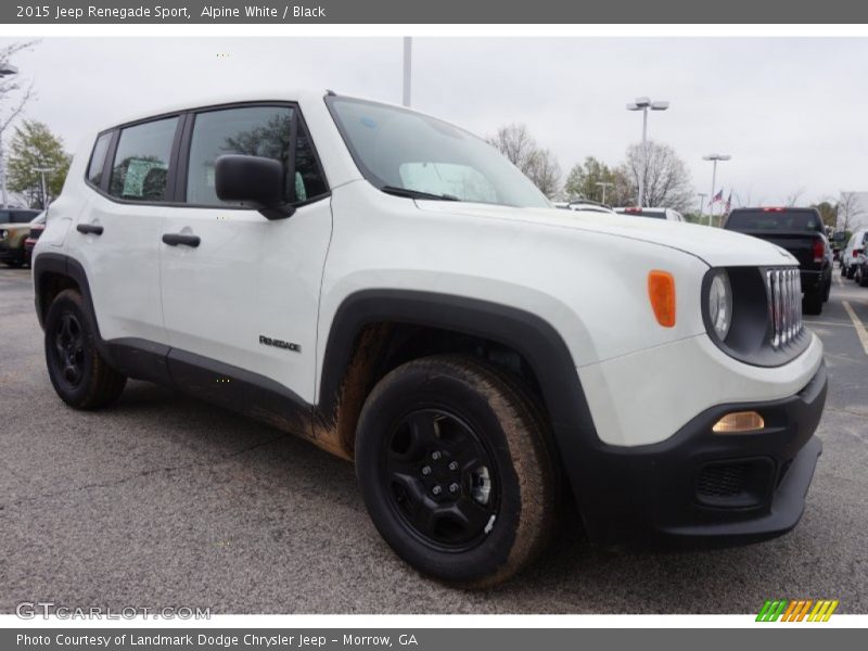 Front 3/4 View of 2015 Renegade Sport