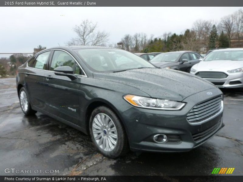 Guard Metallic / Dune 2015 Ford Fusion Hybrid SE
