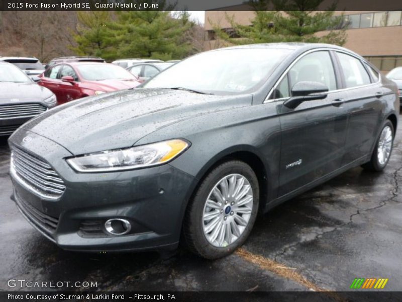 Guard Metallic / Dune 2015 Ford Fusion Hybrid SE