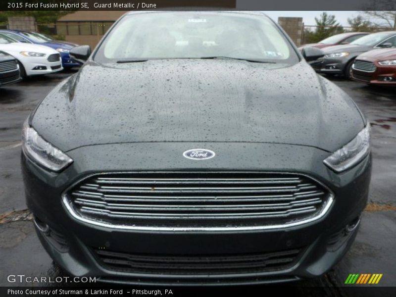 Guard Metallic / Dune 2015 Ford Fusion Hybrid SE