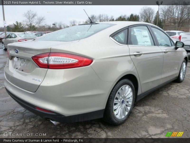  2015 Fusion Hybrid S Tectonic Silver Metallic