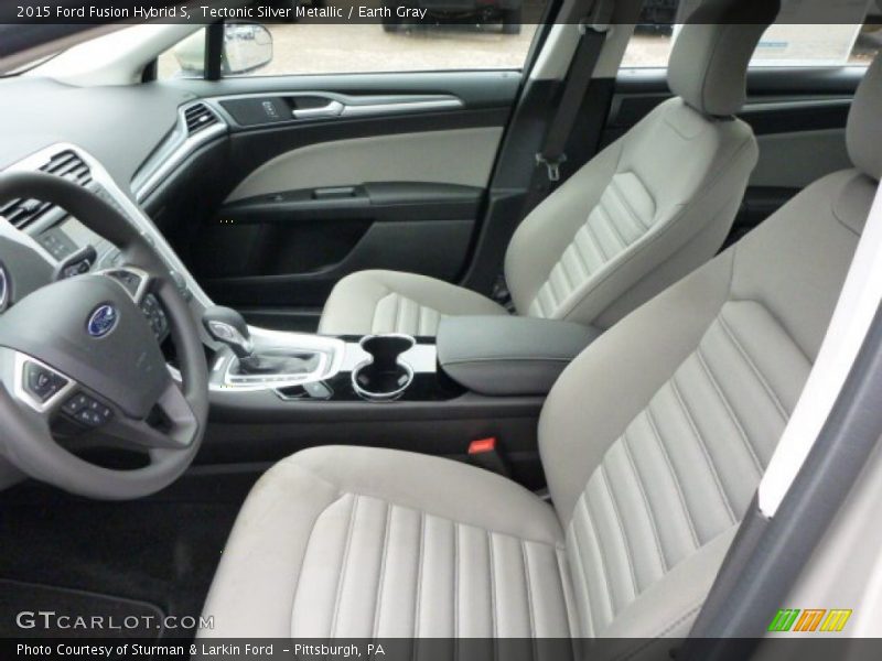 Front Seat of 2015 Fusion Hybrid S