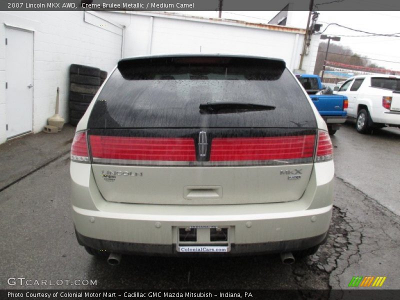 Creme Brulee Metallic / Medium Camel 2007 Lincoln MKX AWD