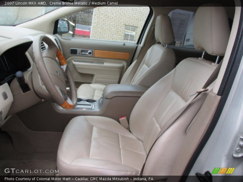 Creme Brulee Metallic / Medium Camel 2007 Lincoln MKX AWD