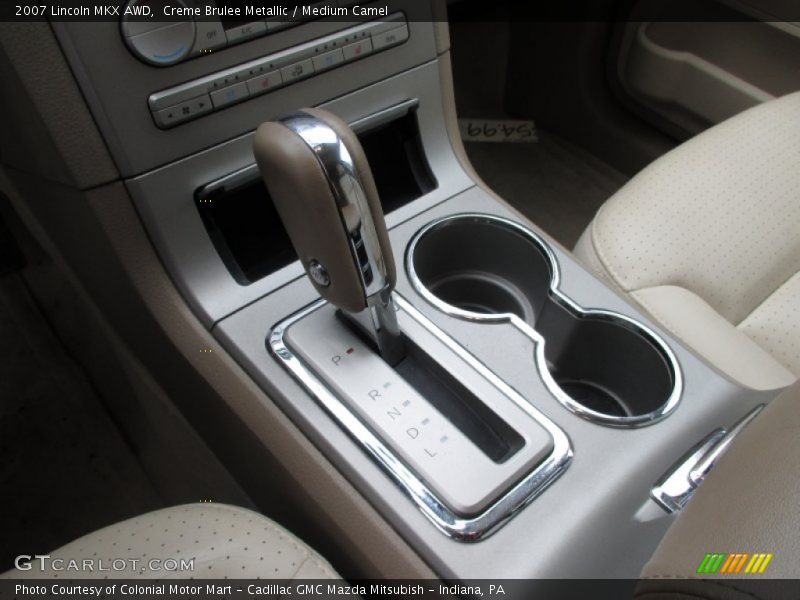 Creme Brulee Metallic / Medium Camel 2007 Lincoln MKX AWD