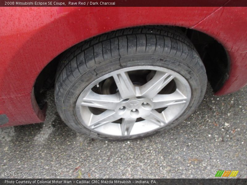 Rave Red / Dark Charcoal 2008 Mitsubishi Eclipse SE Coupe