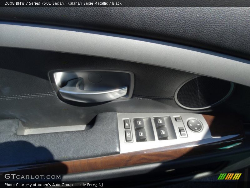 Kalahari Beige Metallic / Black 2008 BMW 7 Series 750Li Sedan