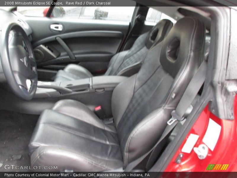 Rave Red / Dark Charcoal 2008 Mitsubishi Eclipse SE Coupe