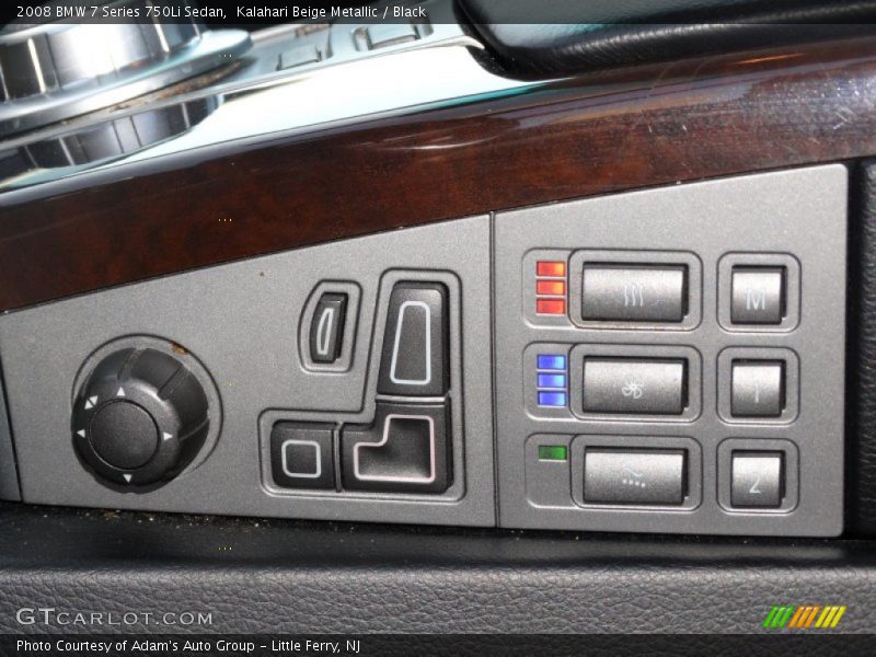 Kalahari Beige Metallic / Black 2008 BMW 7 Series 750Li Sedan