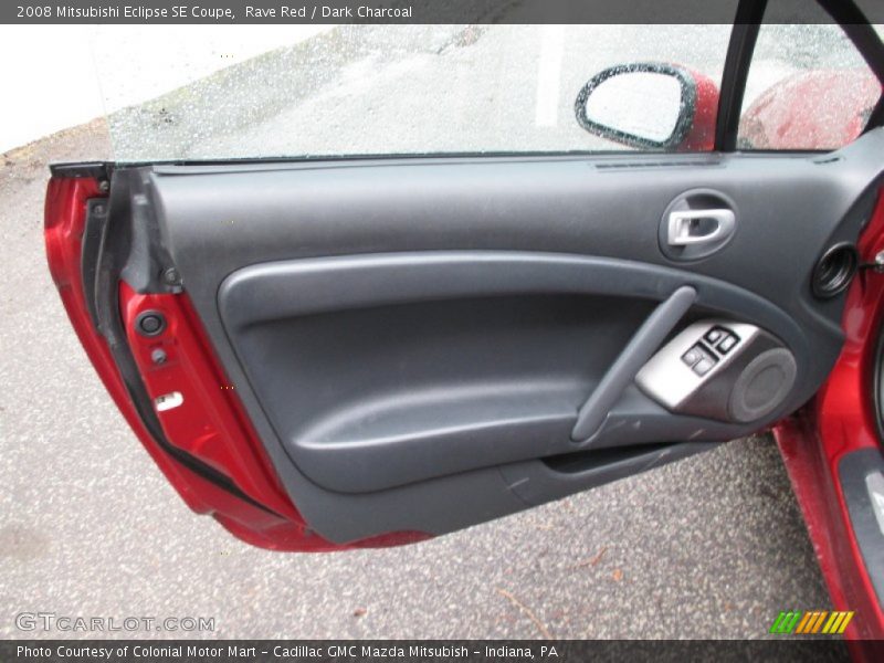 Rave Red / Dark Charcoal 2008 Mitsubishi Eclipse SE Coupe