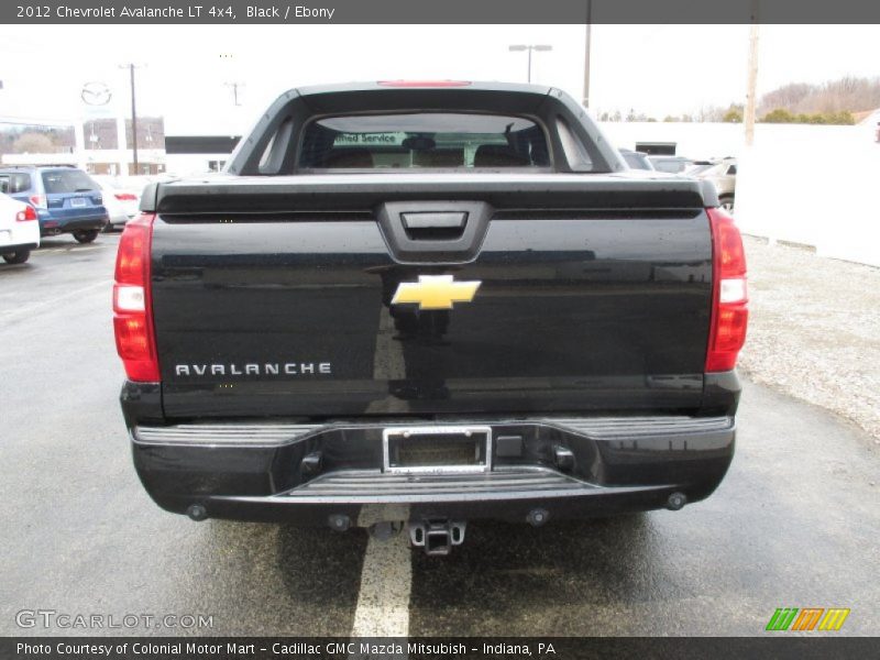 Black / Ebony 2012 Chevrolet Avalanche LT 4x4