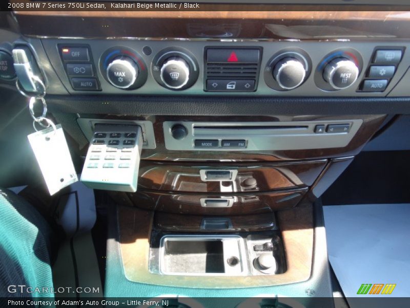 Kalahari Beige Metallic / Black 2008 BMW 7 Series 750Li Sedan