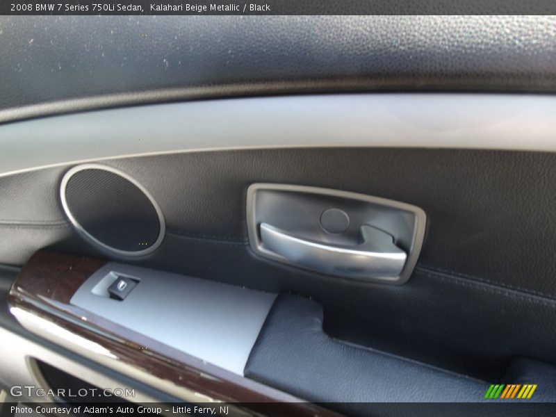 Kalahari Beige Metallic / Black 2008 BMW 7 Series 750Li Sedan