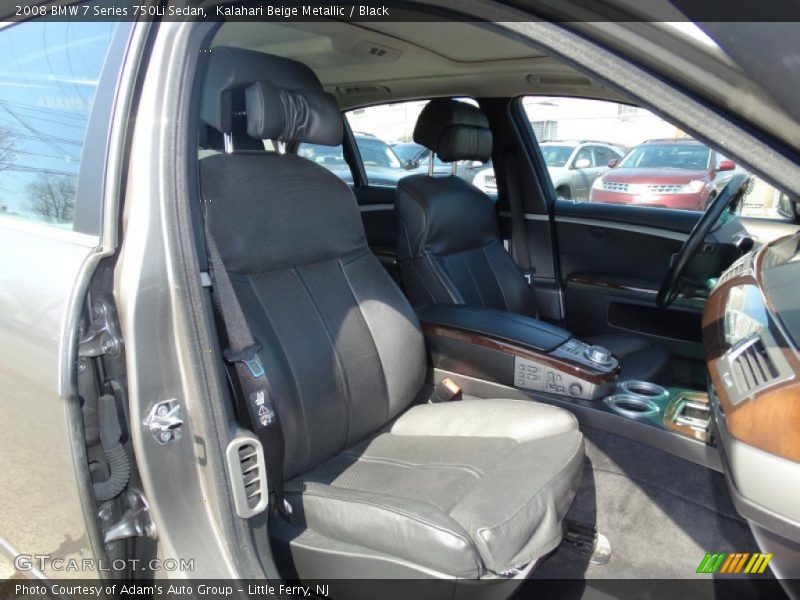 Kalahari Beige Metallic / Black 2008 BMW 7 Series 750Li Sedan