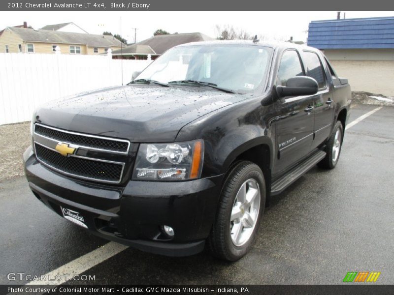 Black / Ebony 2012 Chevrolet Avalanche LT 4x4