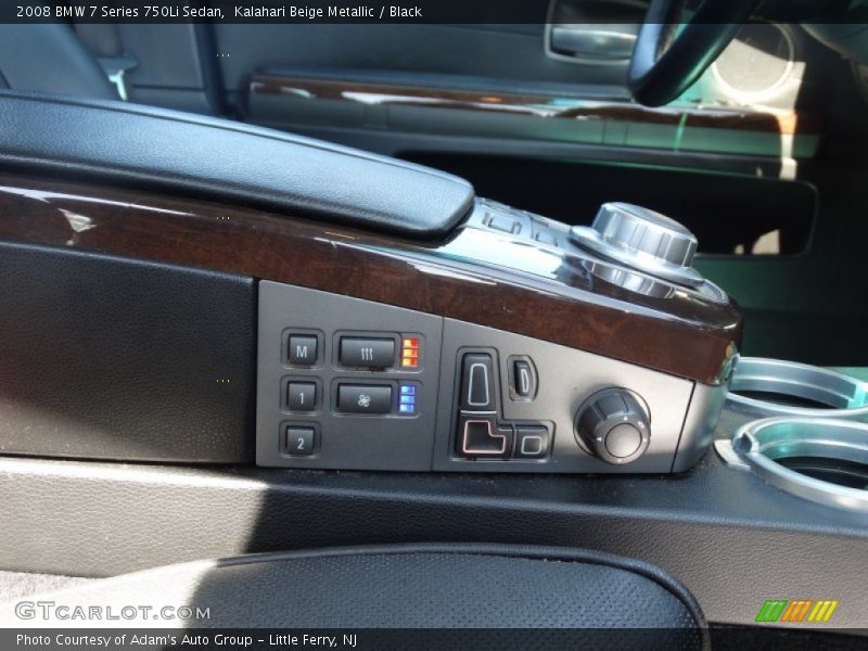 Kalahari Beige Metallic / Black 2008 BMW 7 Series 750Li Sedan
