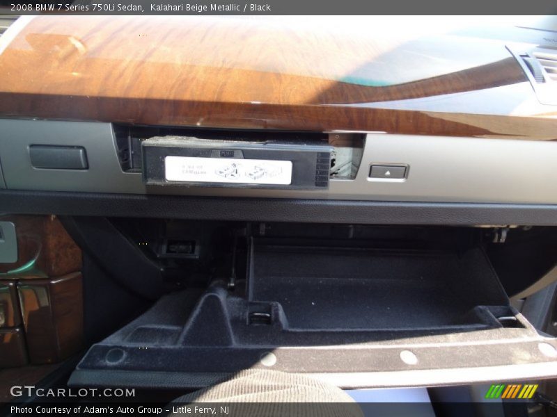Kalahari Beige Metallic / Black 2008 BMW 7 Series 750Li Sedan