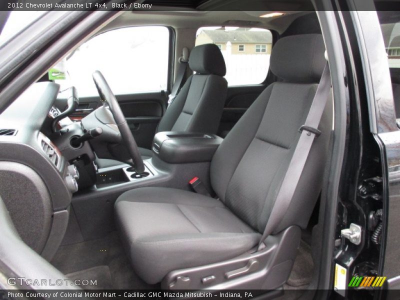 Black / Ebony 2012 Chevrolet Avalanche LT 4x4