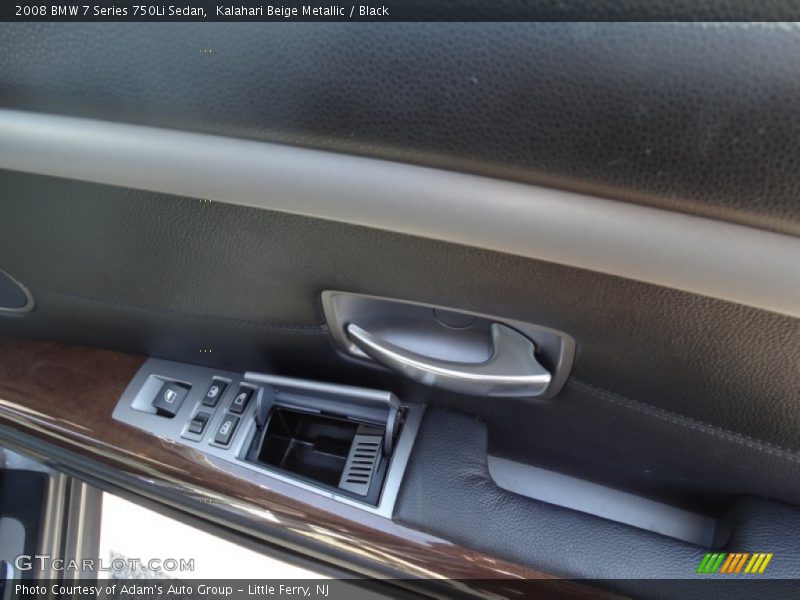 Kalahari Beige Metallic / Black 2008 BMW 7 Series 750Li Sedan