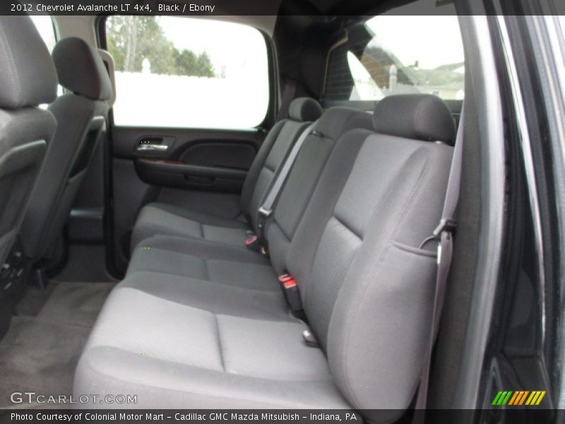 Black / Ebony 2012 Chevrolet Avalanche LT 4x4
