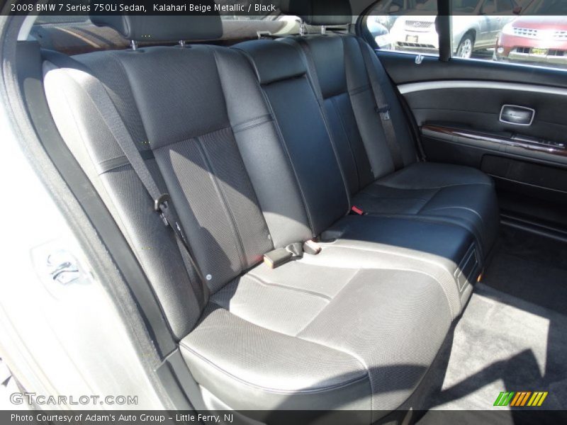 Kalahari Beige Metallic / Black 2008 BMW 7 Series 750Li Sedan