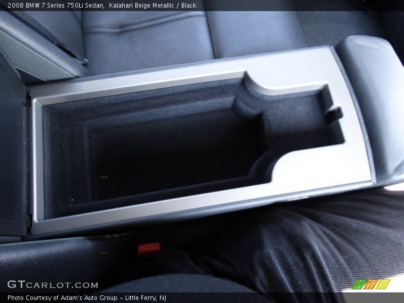 Kalahari Beige Metallic / Black 2008 BMW 7 Series 750Li Sedan