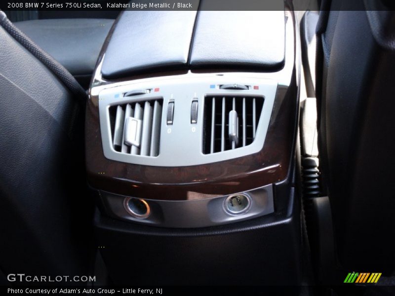 Kalahari Beige Metallic / Black 2008 BMW 7 Series 750Li Sedan