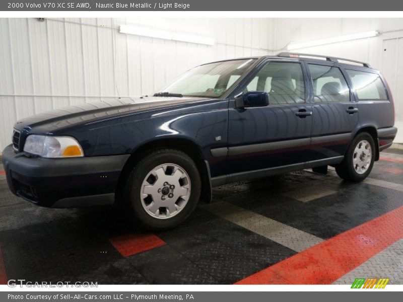 Nautic Blue Metallic / Light Beige 2000 Volvo V70 XC SE AWD