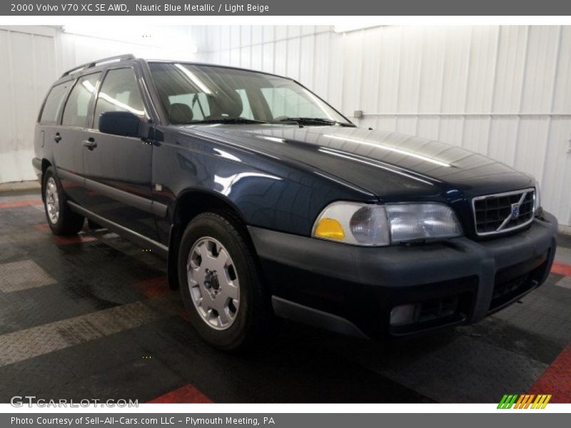 Nautic Blue Metallic / Light Beige 2000 Volvo V70 XC SE AWD