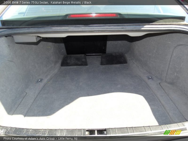 Kalahari Beige Metallic / Black 2008 BMW 7 Series 750Li Sedan