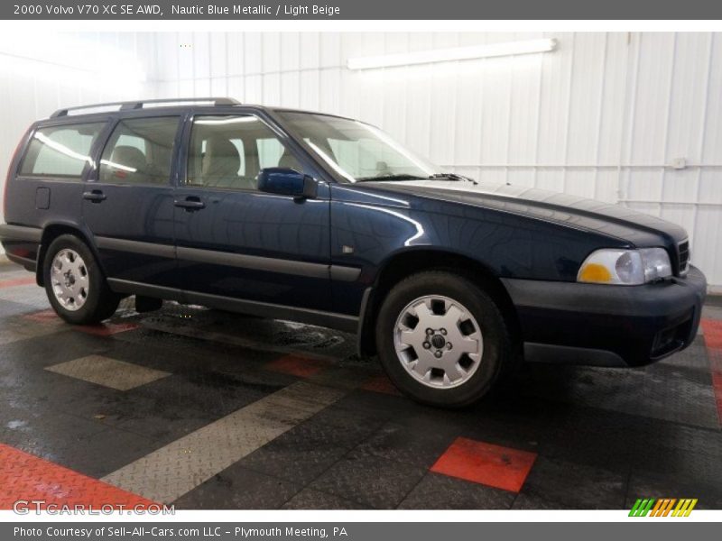 Nautic Blue Metallic / Light Beige 2000 Volvo V70 XC SE AWD
