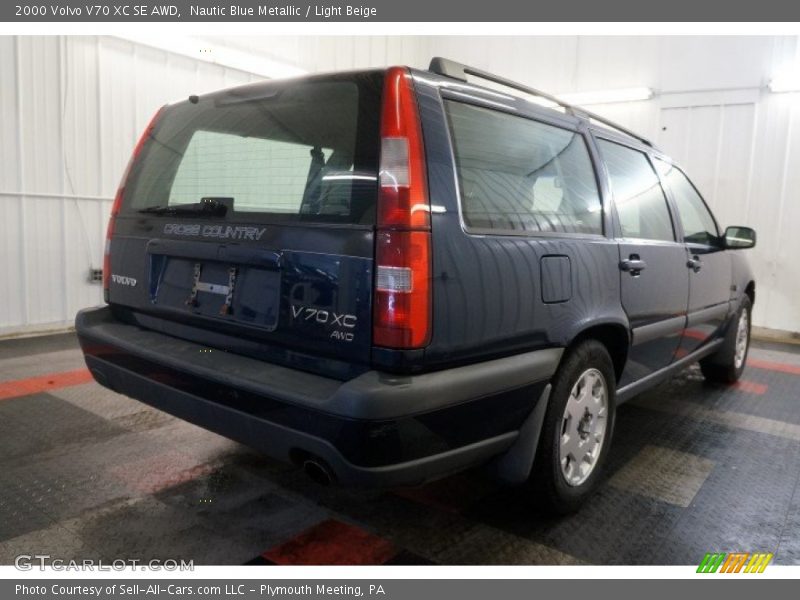 Nautic Blue Metallic / Light Beige 2000 Volvo V70 XC SE AWD