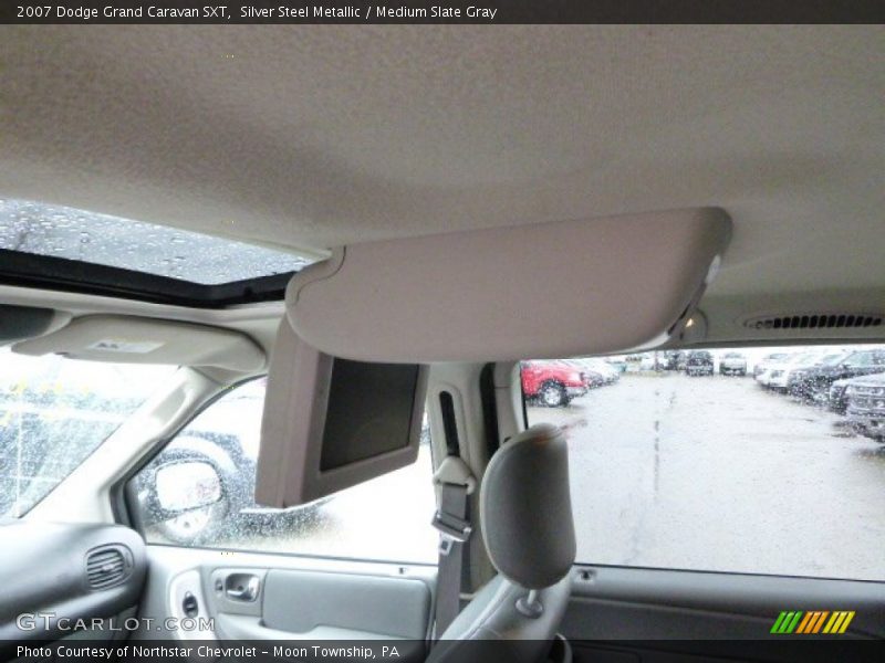 Silver Steel Metallic / Medium Slate Gray 2007 Dodge Grand Caravan SXT