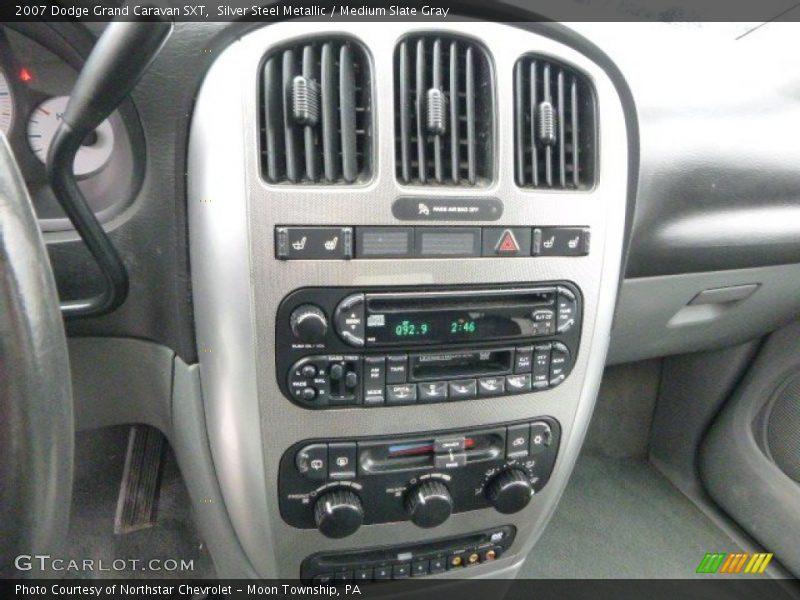 Silver Steel Metallic / Medium Slate Gray 2007 Dodge Grand Caravan SXT