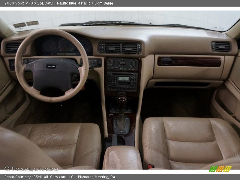 Nautic Blue Metallic / Light Beige 2000 Volvo V70 XC SE AWD