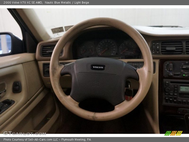 Nautic Blue Metallic / Light Beige 2000 Volvo V70 XC SE AWD