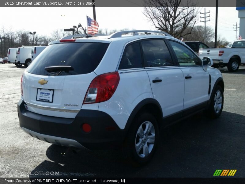 Arctic Ice / Black 2015 Chevrolet Captiva Sport LS