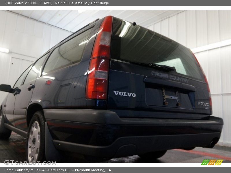 Nautic Blue Metallic / Light Beige 2000 Volvo V70 XC SE AWD