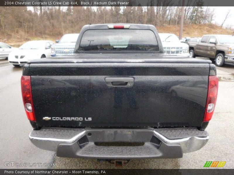 Black / Medium Dark Pewter 2004 Chevrolet Colorado LS Crew Cab 4x4