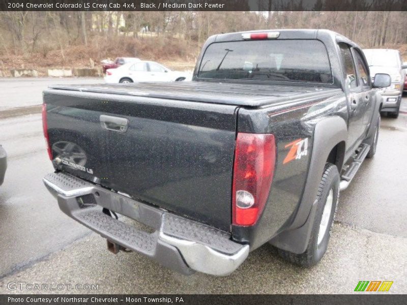 Black / Medium Dark Pewter 2004 Chevrolet Colorado LS Crew Cab 4x4