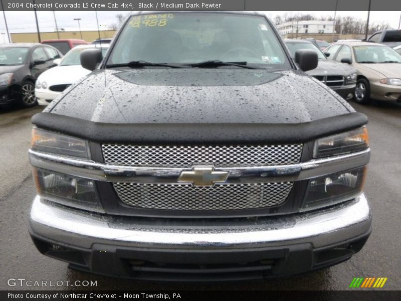Black / Medium Dark Pewter 2004 Chevrolet Colorado LS Crew Cab 4x4