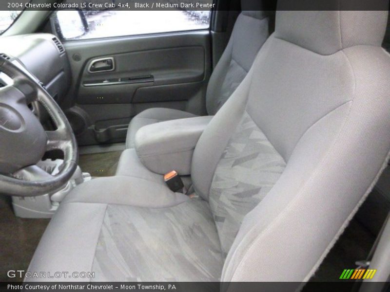 Black / Medium Dark Pewter 2004 Chevrolet Colorado LS Crew Cab 4x4
