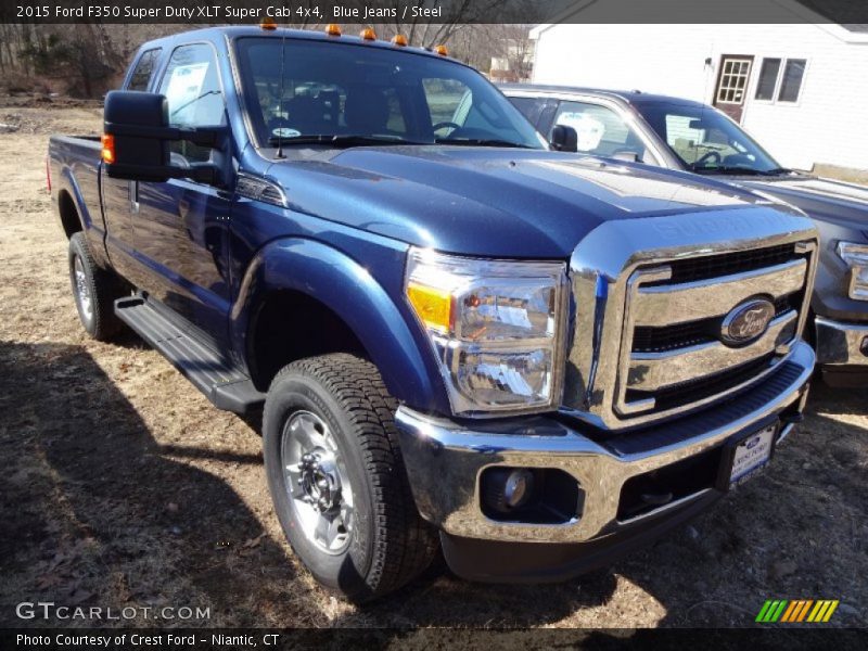 Blue Jeans / Steel 2015 Ford F350 Super Duty XLT Super Cab 4x4