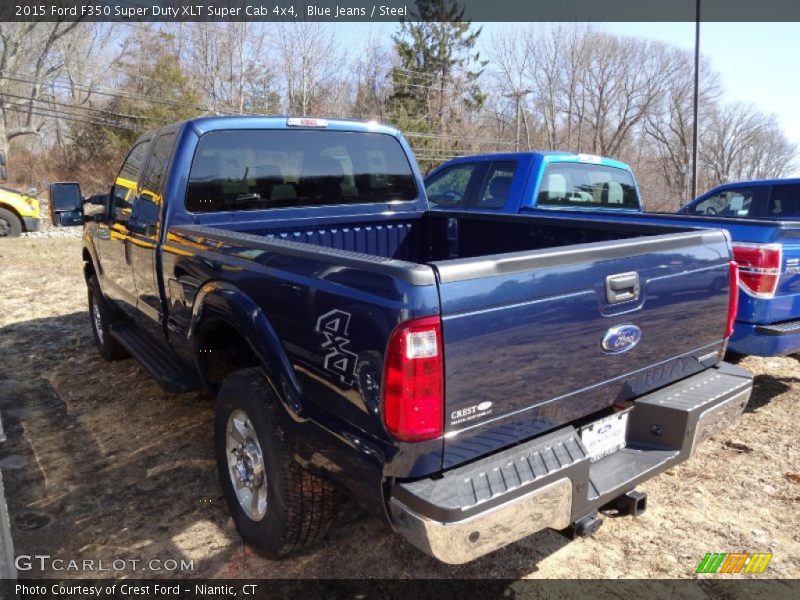 Blue Jeans / Steel 2015 Ford F350 Super Duty XLT Super Cab 4x4