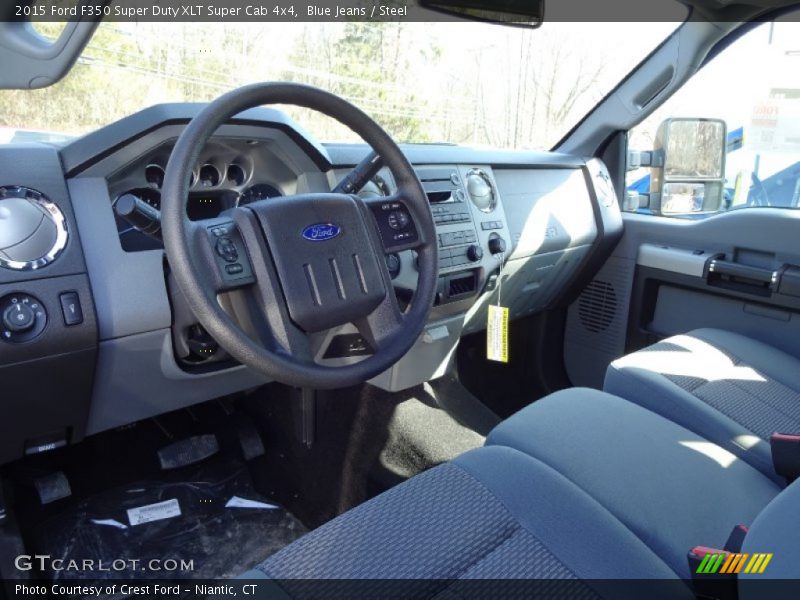 Blue Jeans / Steel 2015 Ford F350 Super Duty XLT Super Cab 4x4