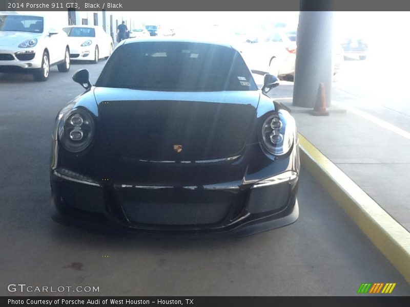 Black / Black 2014 Porsche 911 GT3