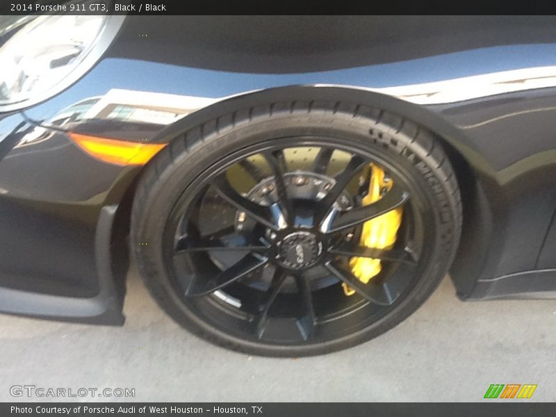 Black / Black 2014 Porsche 911 GT3