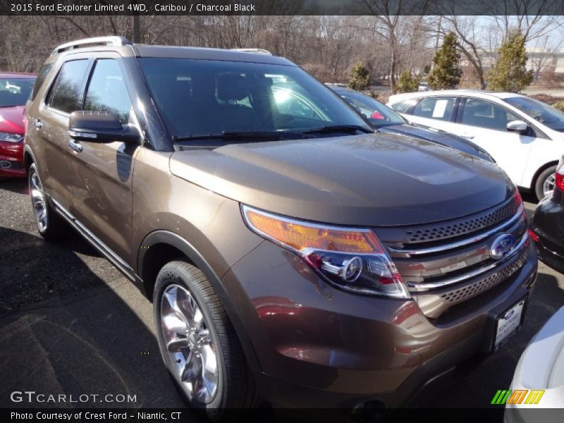 Caribou / Charcoal Black 2015 Ford Explorer Limited 4WD