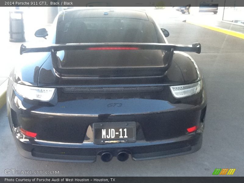 Black / Black 2014 Porsche 911 GT3